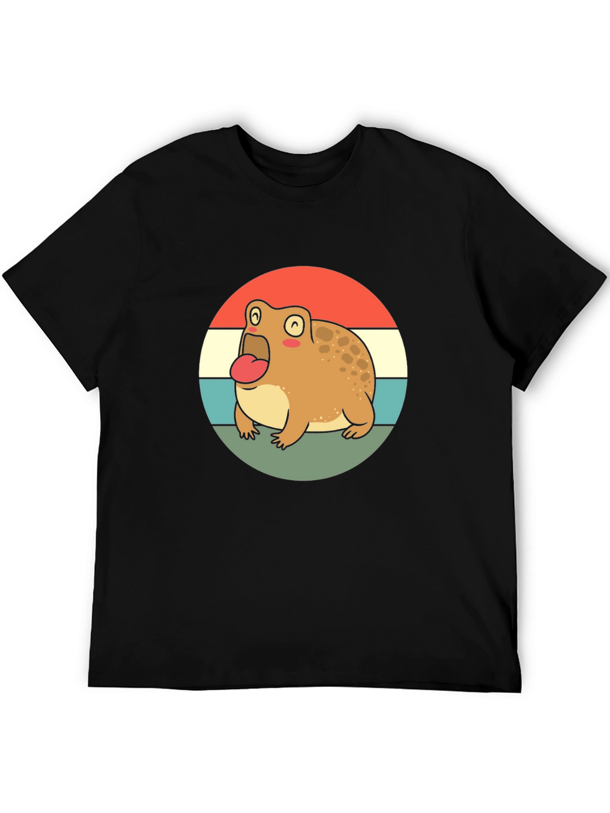 Retro Frog T-Shirt - Cute Cartoon Design