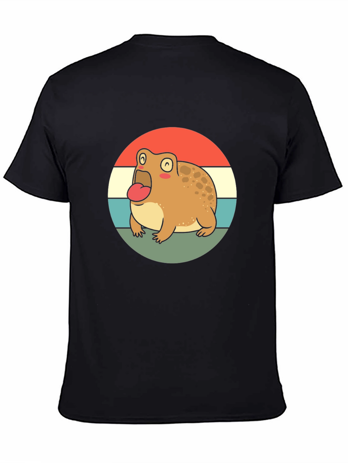 Retro Frog T-Shirt - Cute Cartoon Design