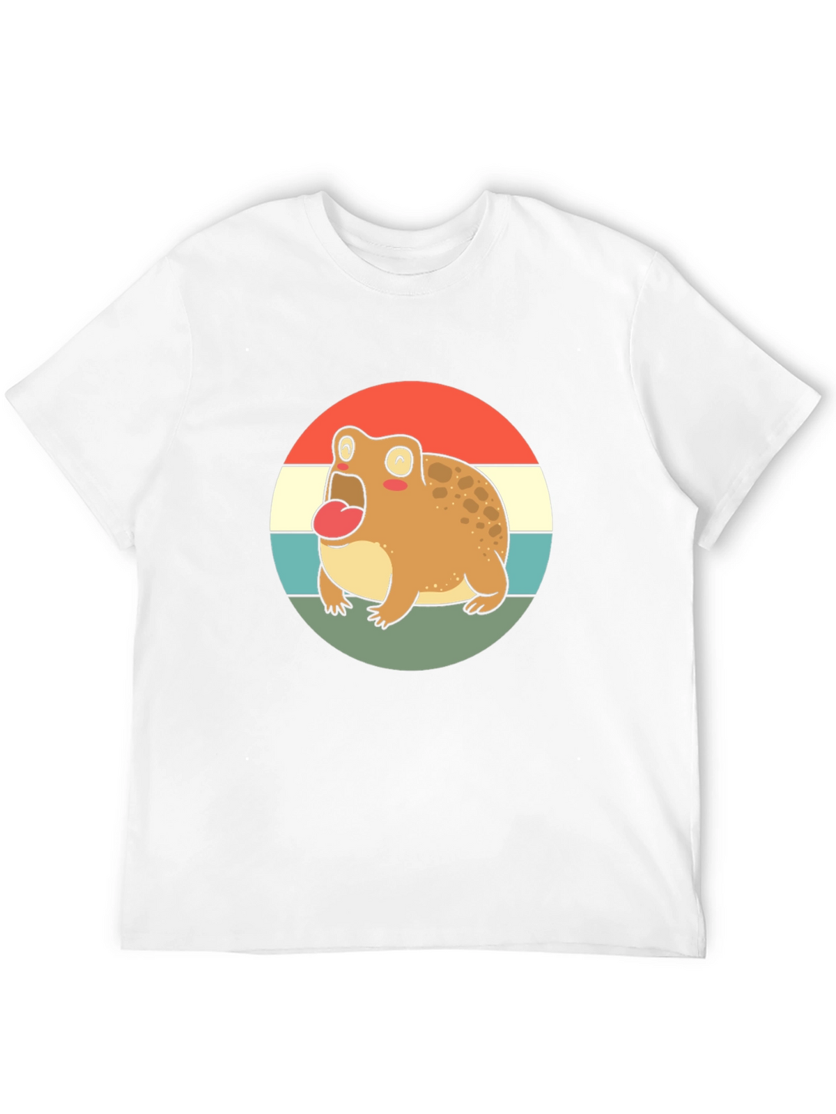 Retro Frog T-Shirt - Cute Cartoon Design