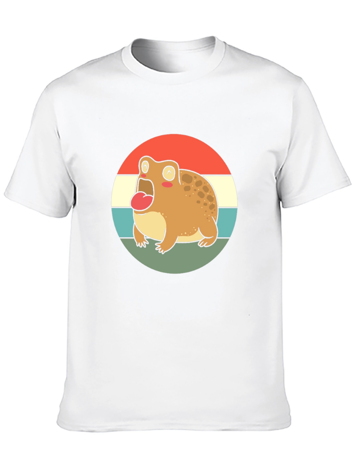 Retro Frog T-Shirt - Cute Cartoon Design