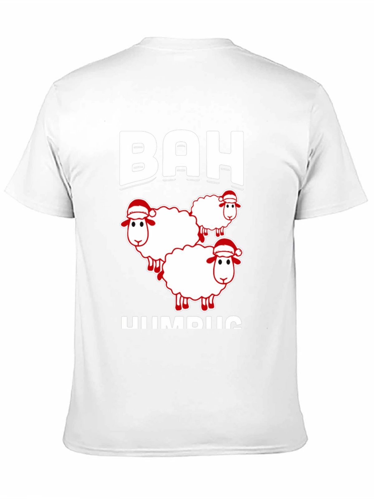 Bah Humbug Sheep Christmas Holiday T-Shirt