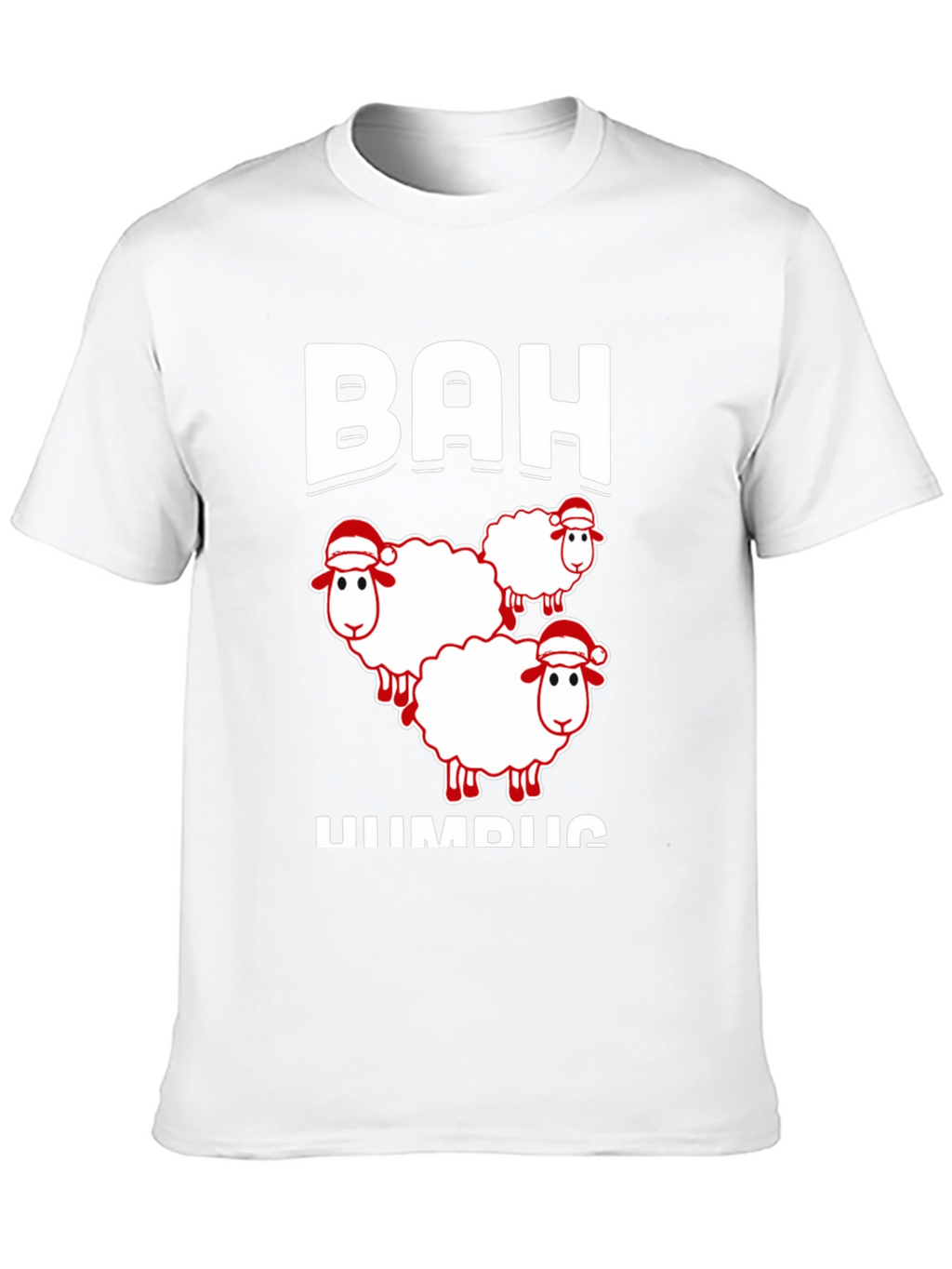 Bah Humbug Sheep Christmas Holiday T-Shirt