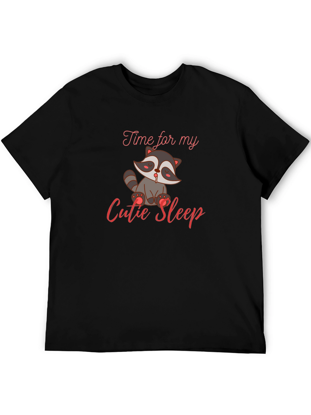 Cute Raccoon Sleep T-Shirt