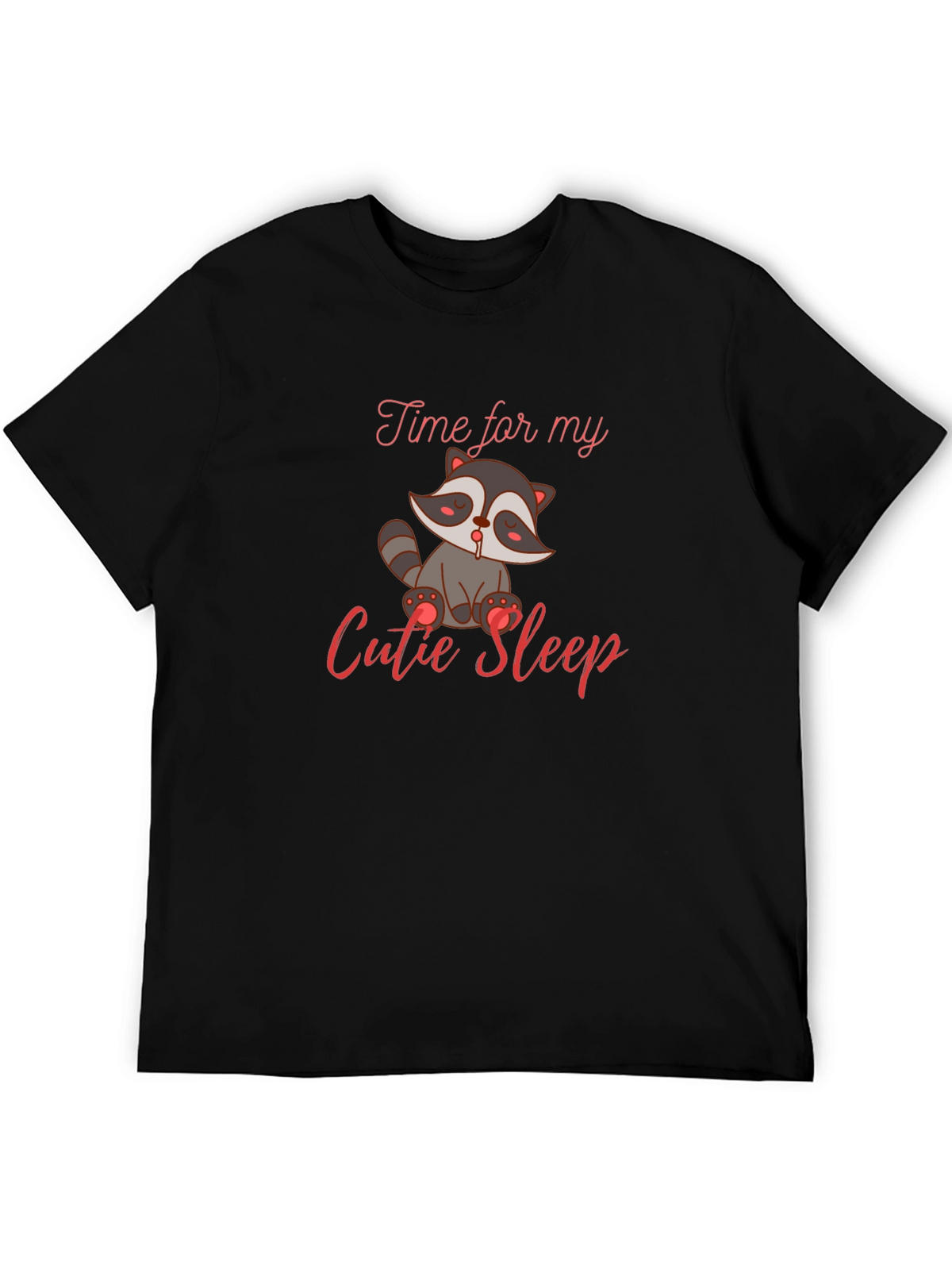 Cute Raccoon Sleep T-Shirt