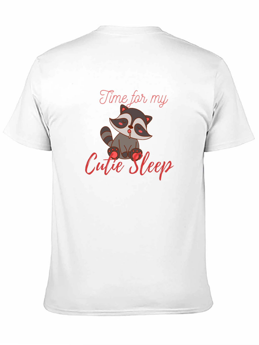 Cute Raccoon Sleep T-Shirt