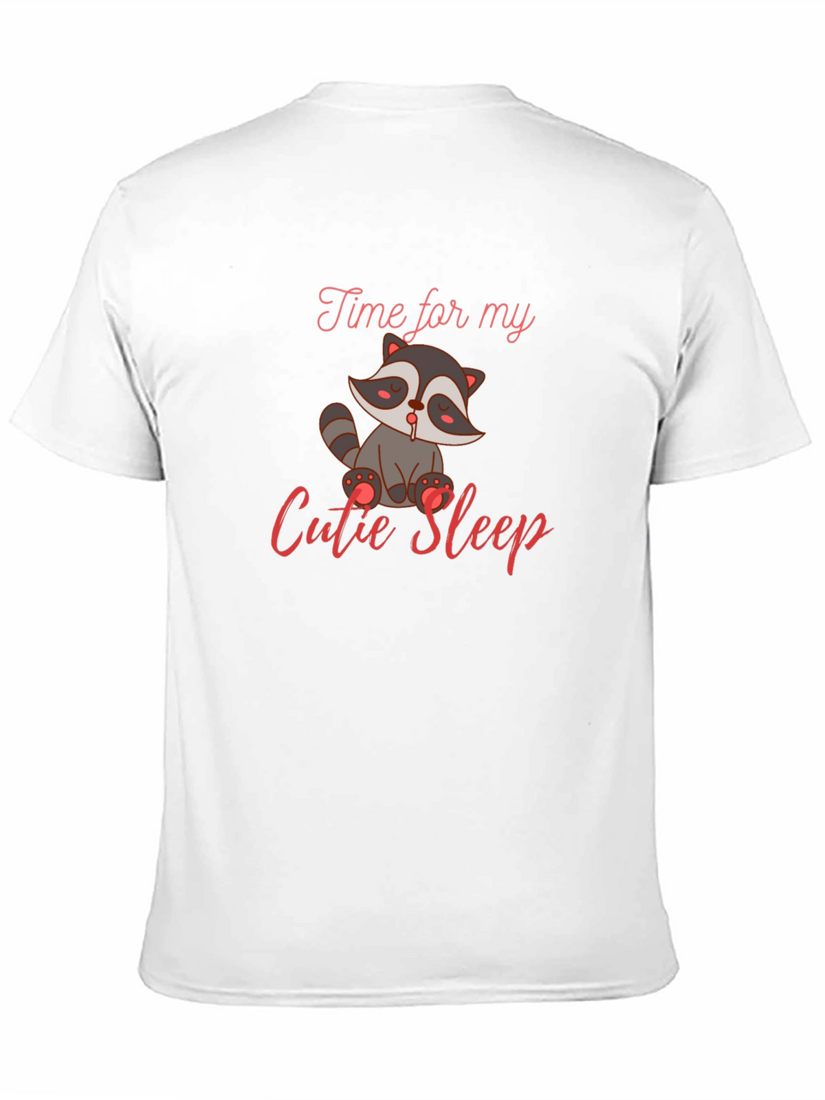 Cute Raccoon Sleep T-Shirt