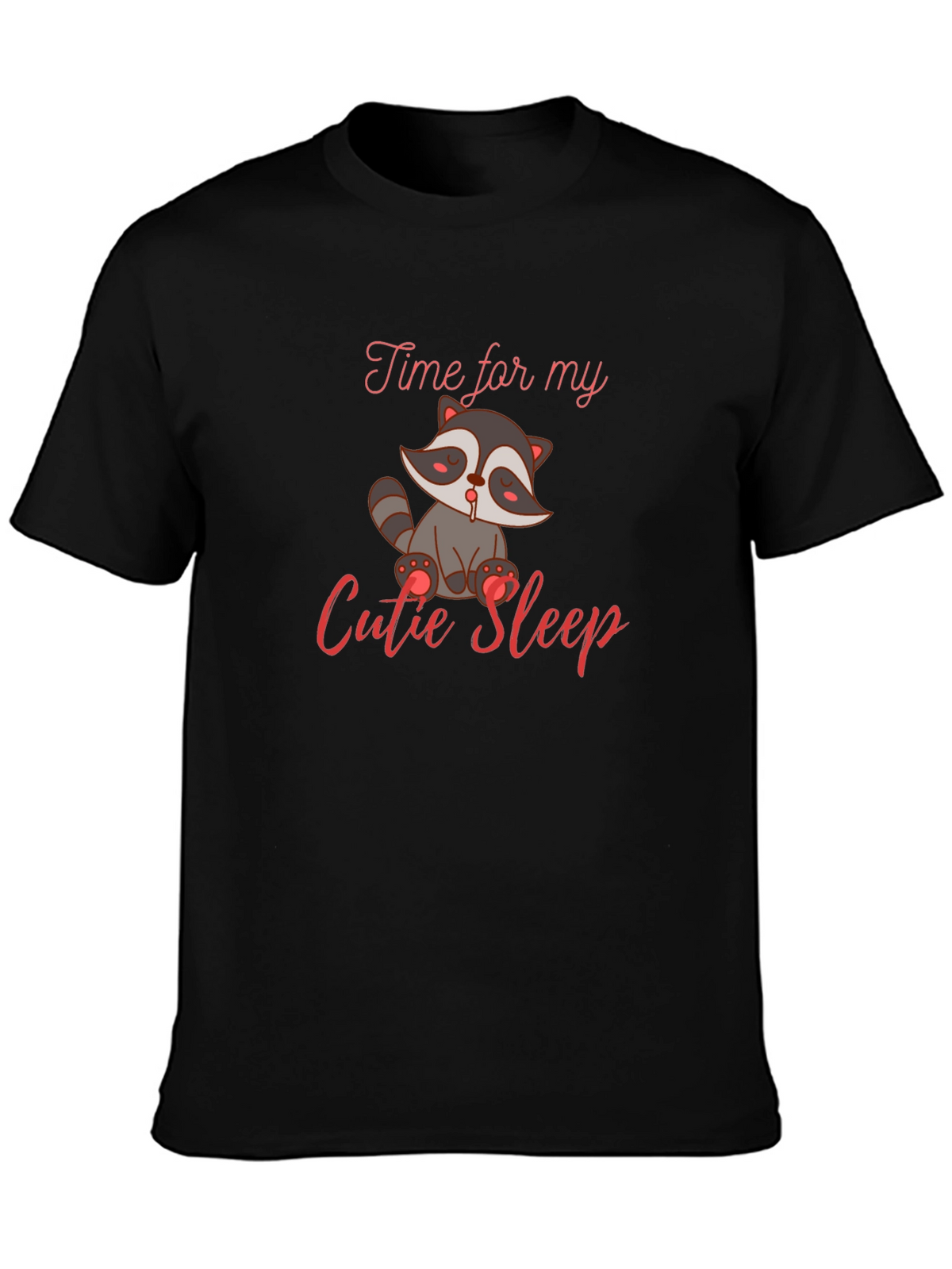 Cute Raccoon Sleep T-Shirt