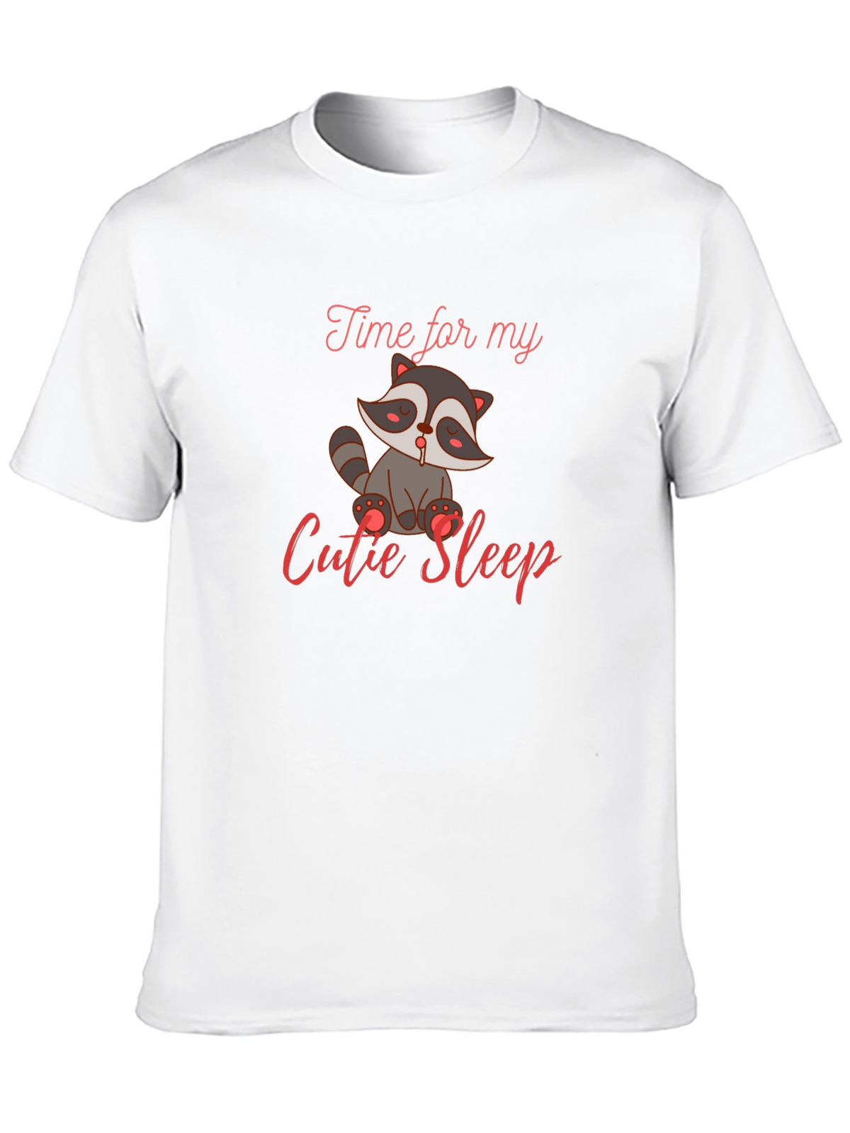 Cute Raccoon Sleep T-Shirt