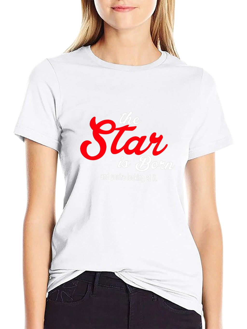 The Star is Born Graphic T-Shirt - Black