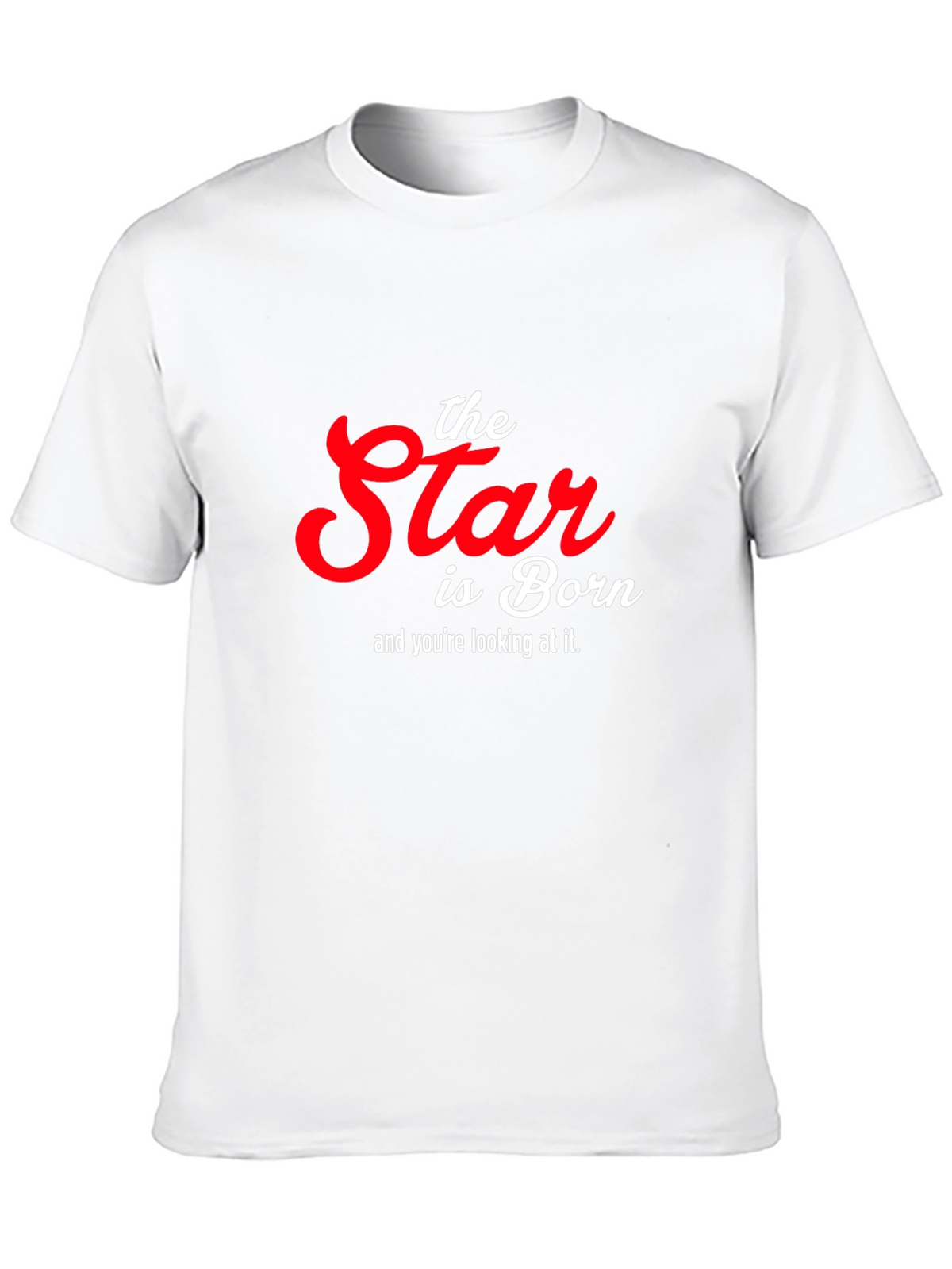 The Star is Born Graphic T-Shirt - Black