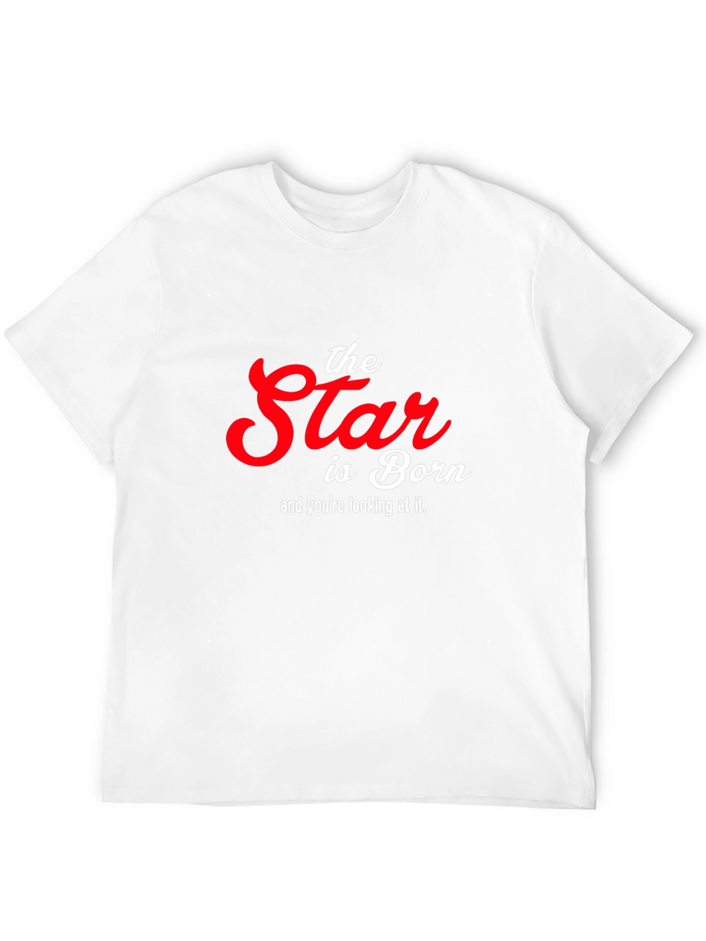The Star is Born Graphic T-Shirt - Black