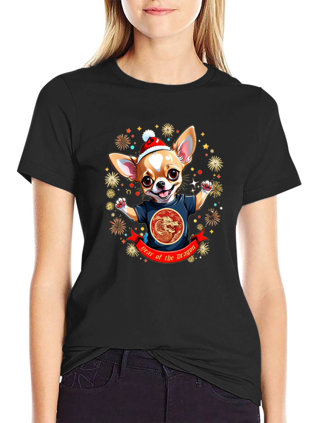 Year of the Dragon Chihuahua T-Shirt