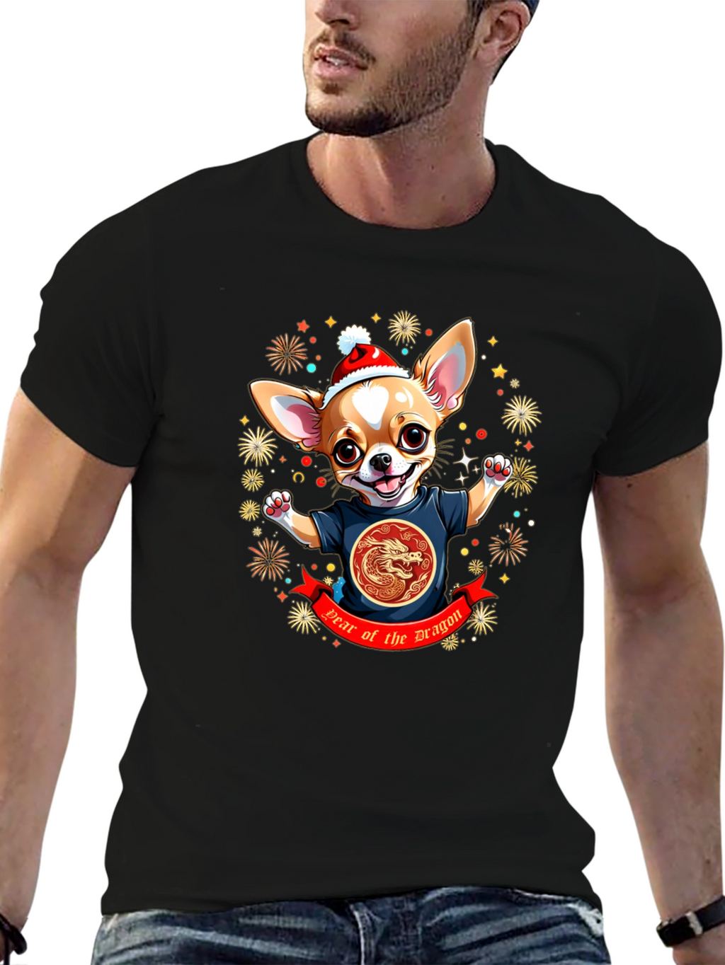 Year of the Dragon Chihuahua T-Shirt