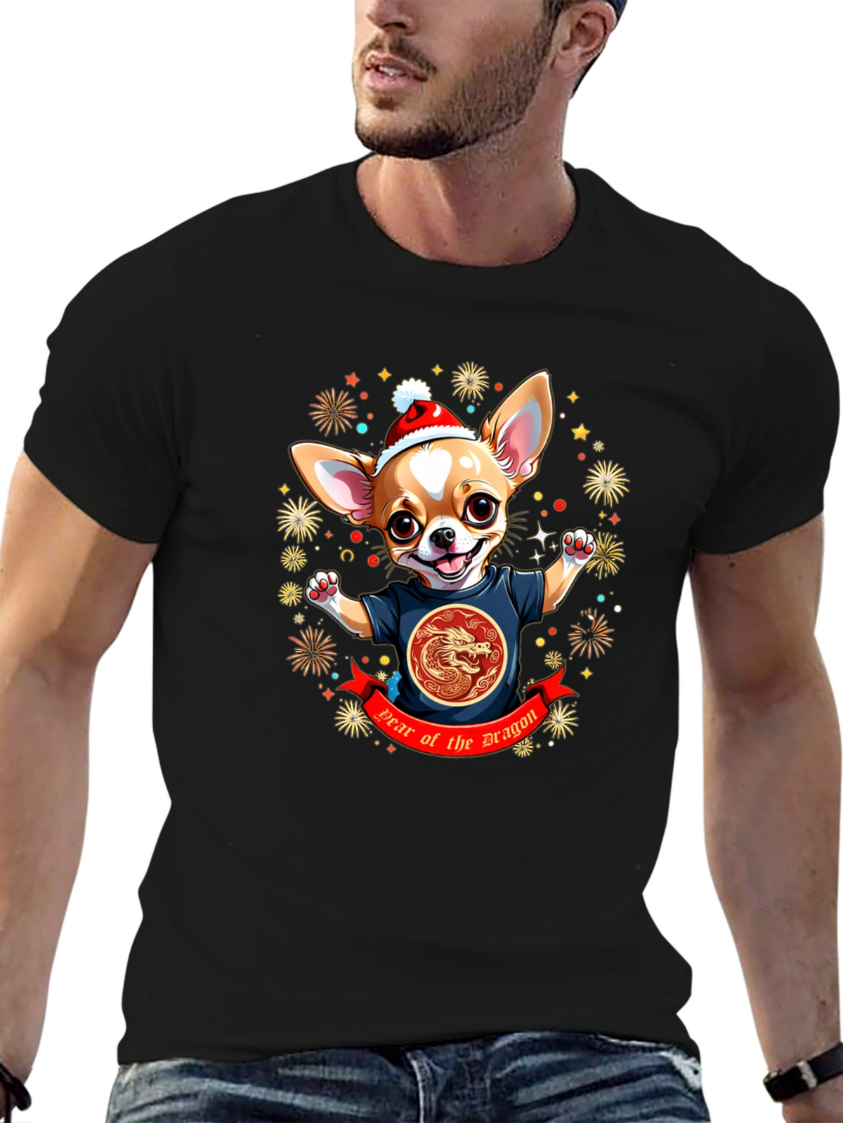 Year of the Dragon Chihuahua T-Shirt
