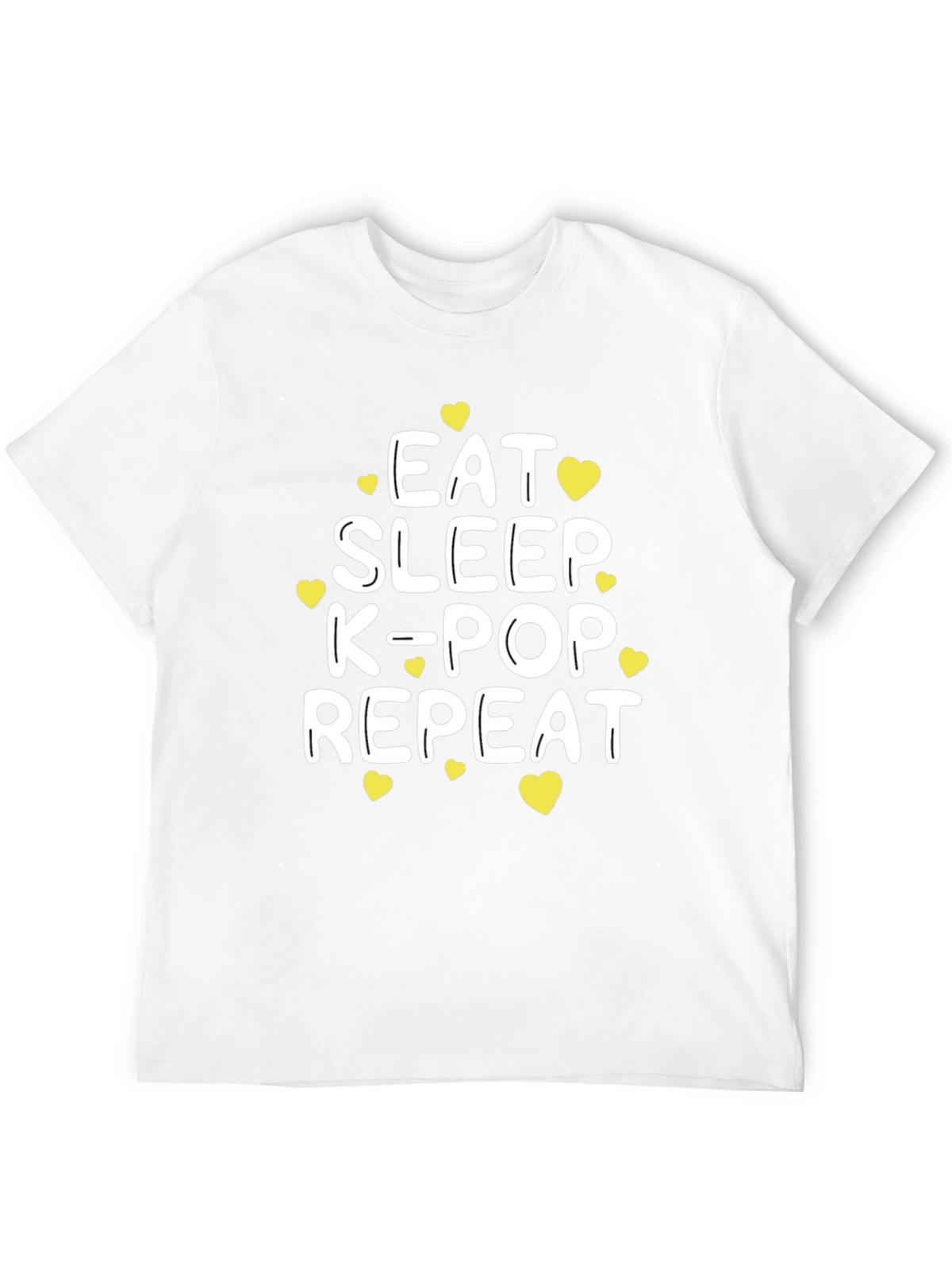 Eat Sleep K-Pop Repeat T-Shirt