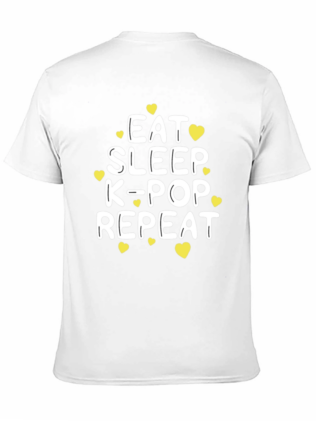 Eat Sleep K-Pop Repeat T-Shirt