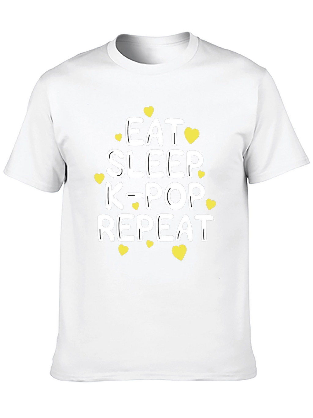 Eat Sleep K-Pop Repeat T-Shirt
