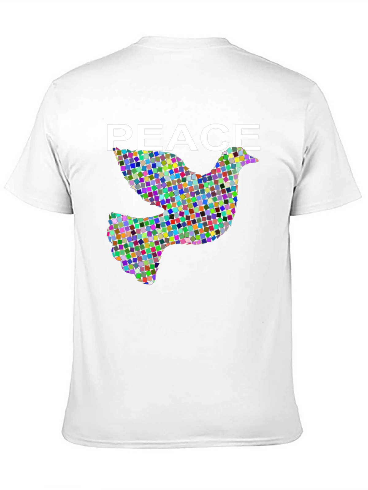 Peace Dove Graphic Black T-Shirt