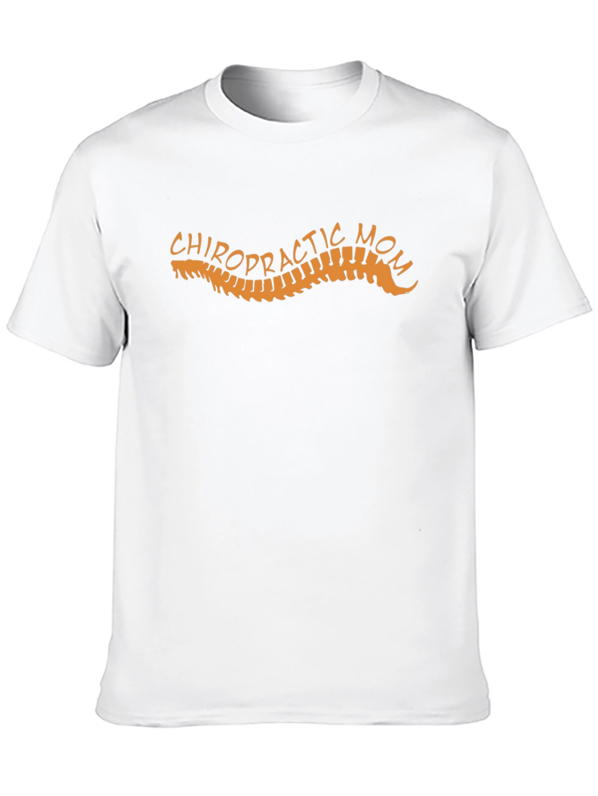 Chiropractic Mom Graphic T-Shirt - Black