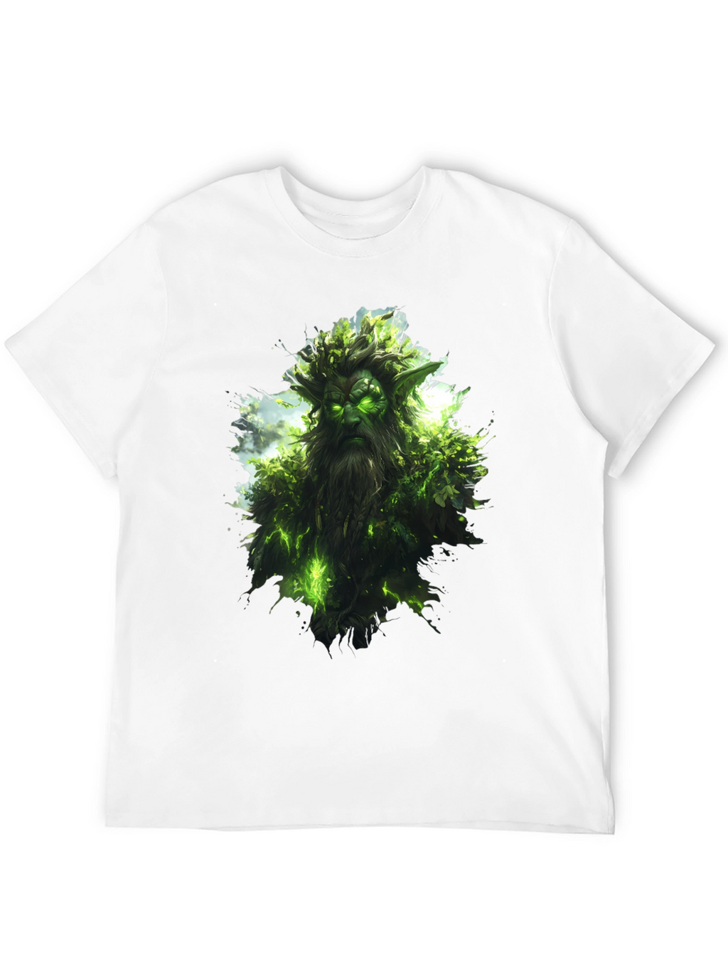 Nature Spirit Graphic Black T-Shirt