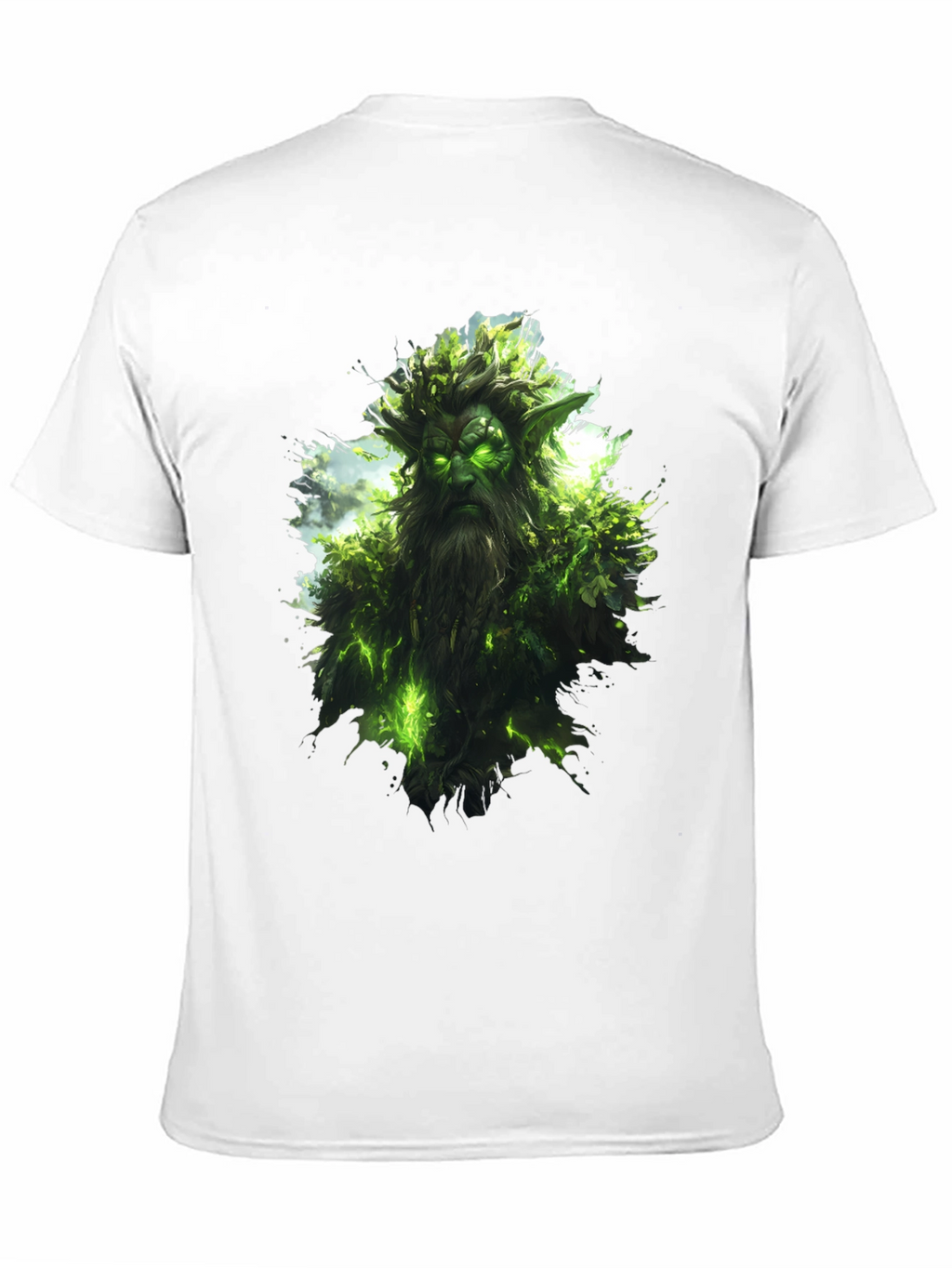 Nature Spirit Graphic Black T-Shirt