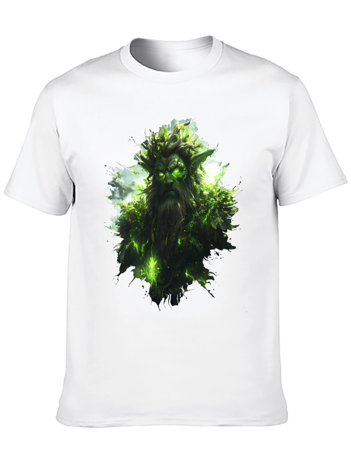 Nature Spirit Graphic Black T-Shirt