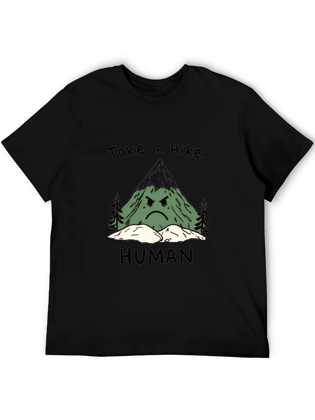 Take a Hike Human Graphic Tee