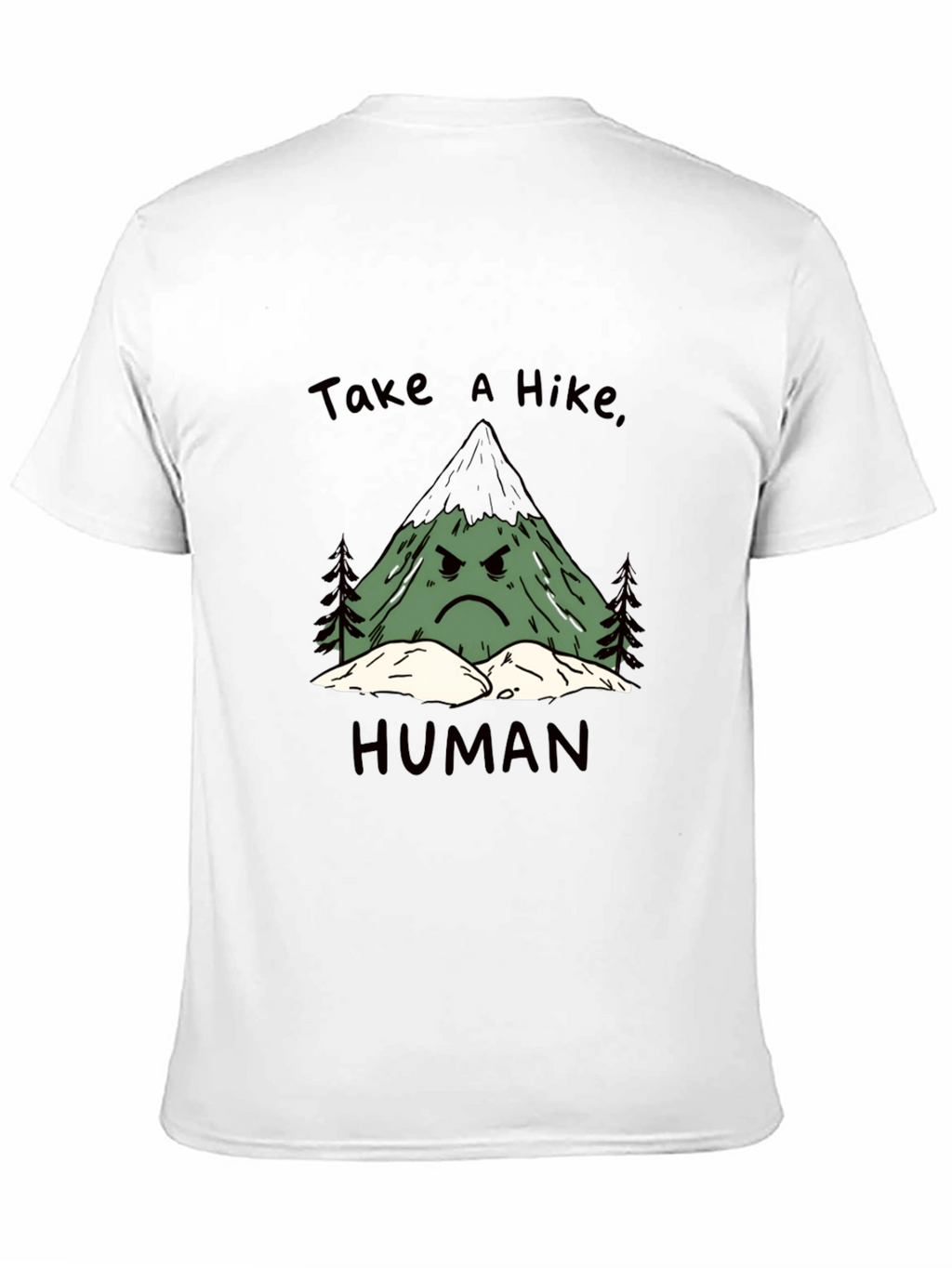 Take a Hike Human Graphic Tee