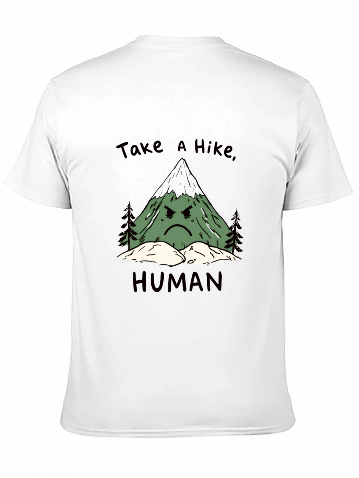 Take a Hike Human Graphic Tee