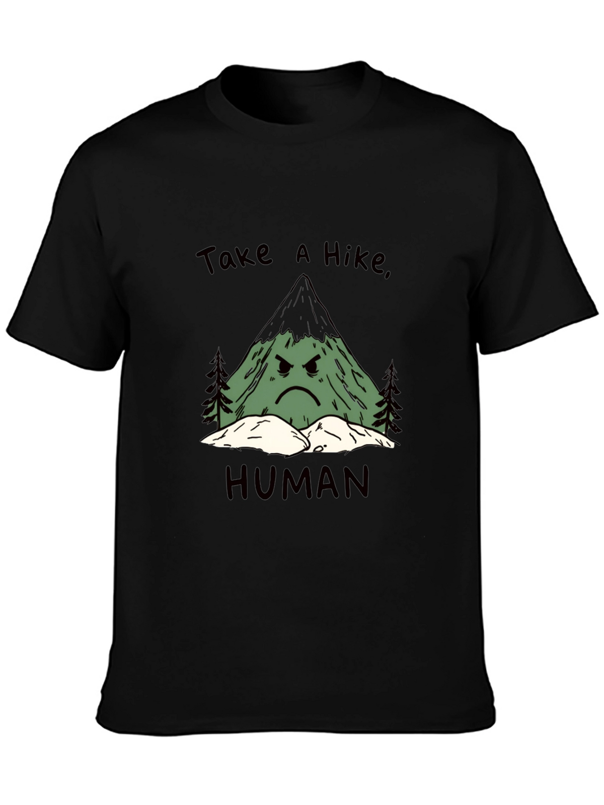 Take a Hike Human Graphic Tee
