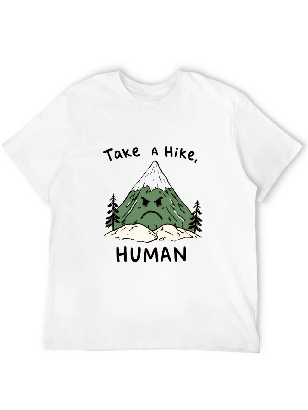 Take a Hike Human Graphic Tee