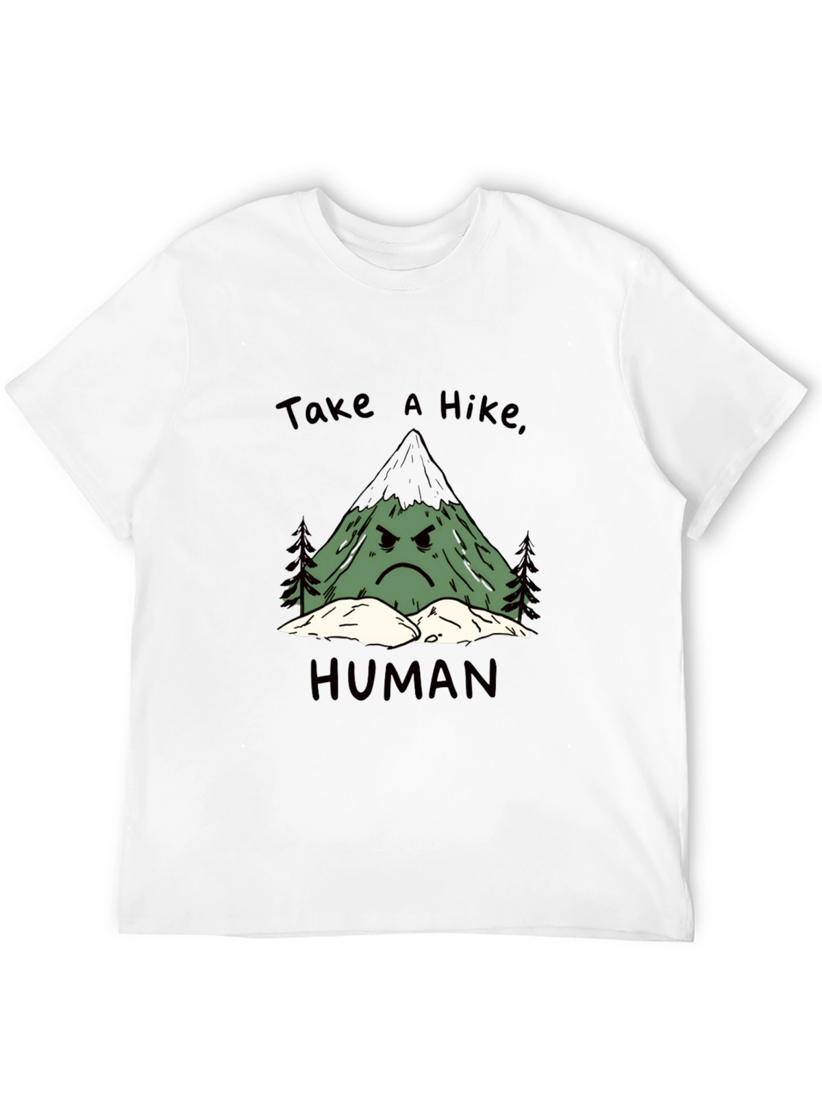 Take a Hike Human Graphic Tee