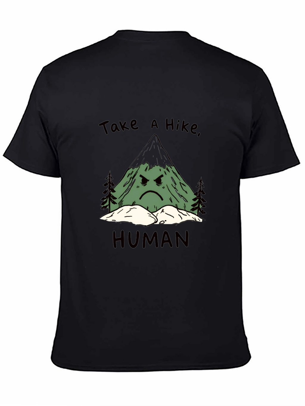 Take a Hike Human Graphic Tee