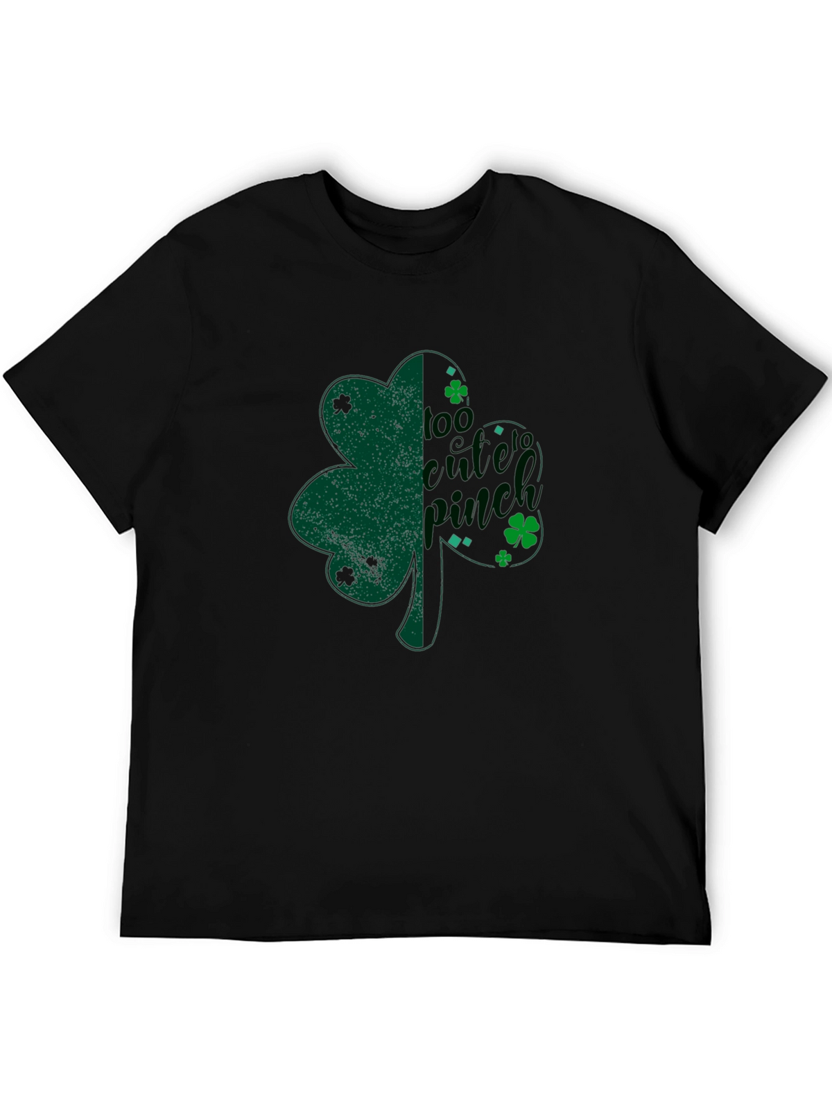 Too Cute To Pinch St. Patricks Day Clover T-Shirt