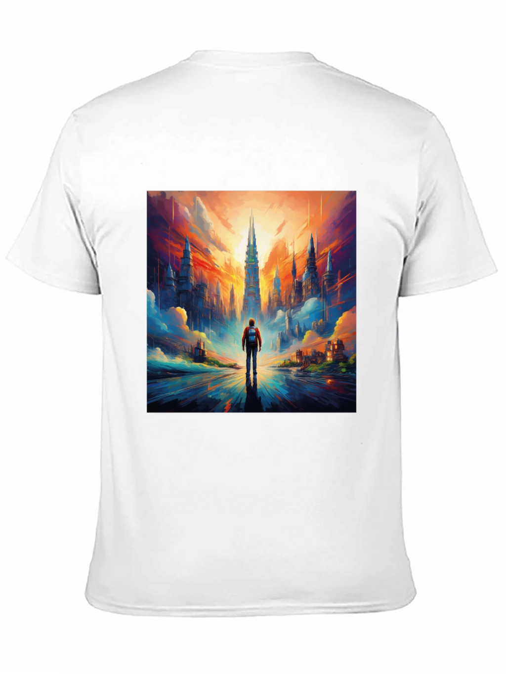 Cityscape Graphic Tee - Bold Urban Style