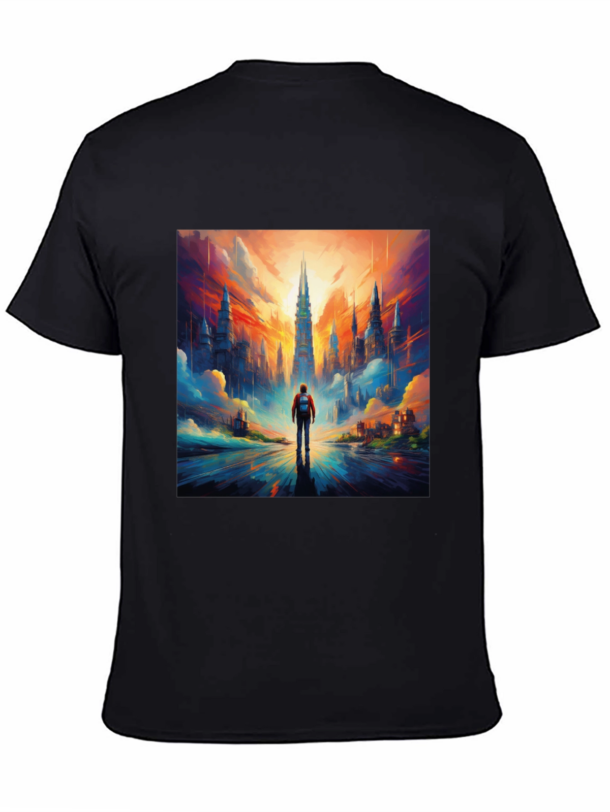 Cityscape Graphic Tee - Bold Urban Style