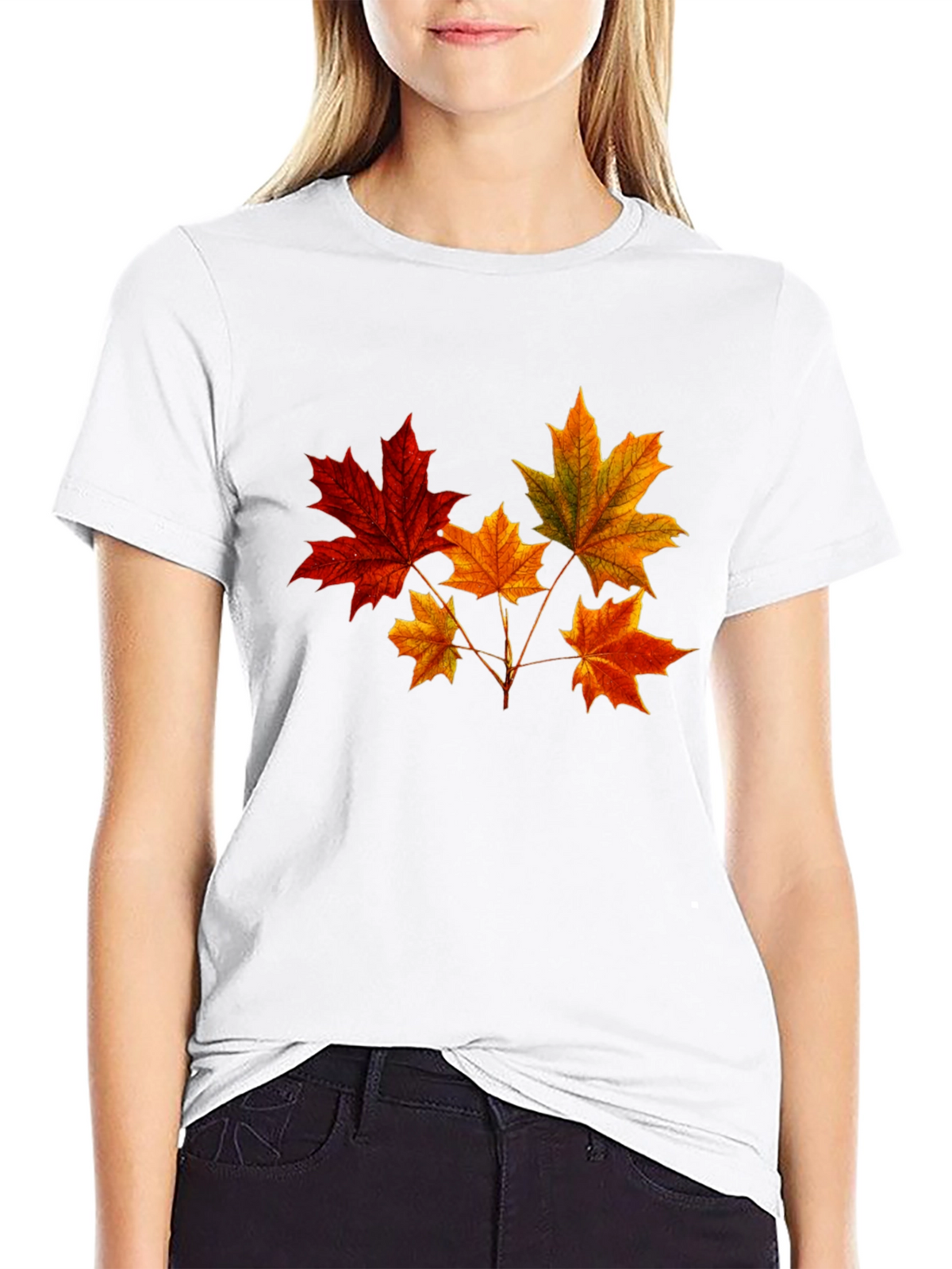 Autumn Leaves Graphic T-Shirt