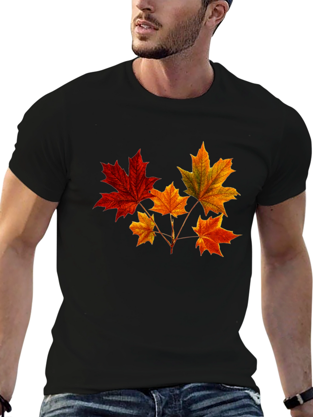 Autumn Leaves Graphic T-Shirt