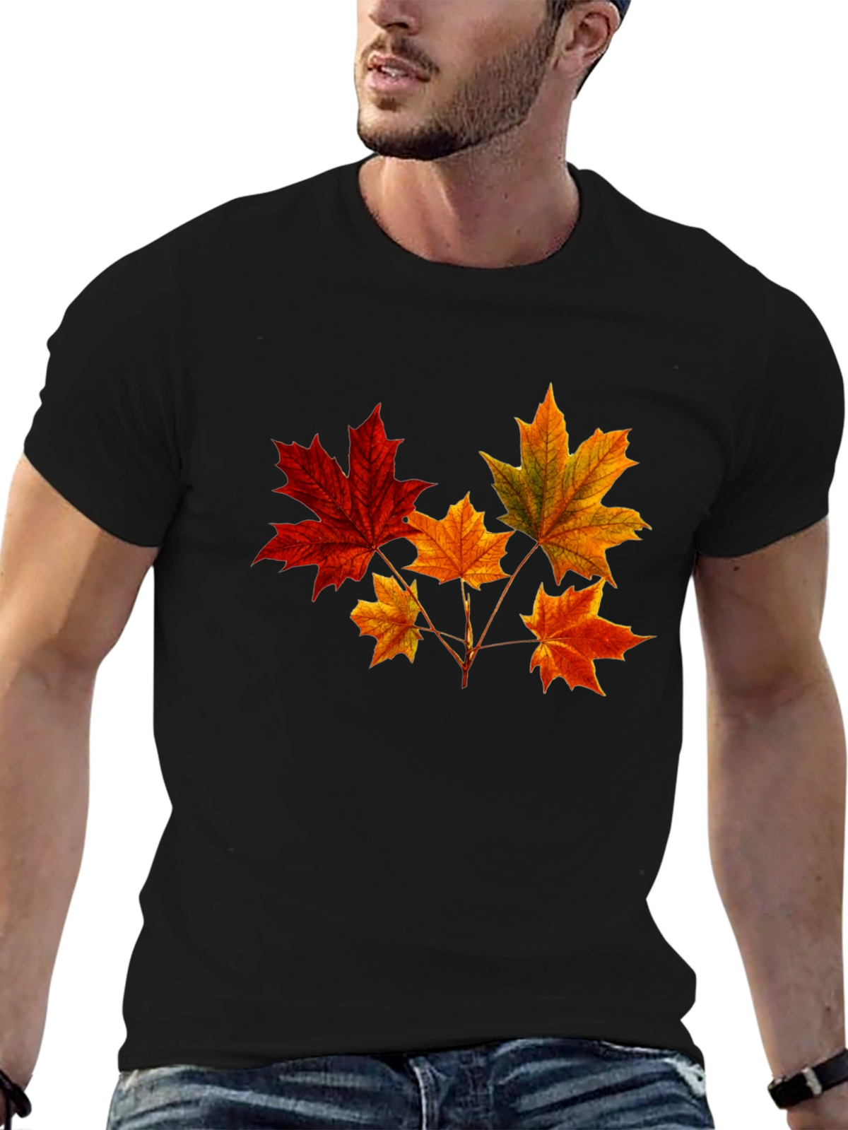 Autumn Leaves Graphic T-Shirt