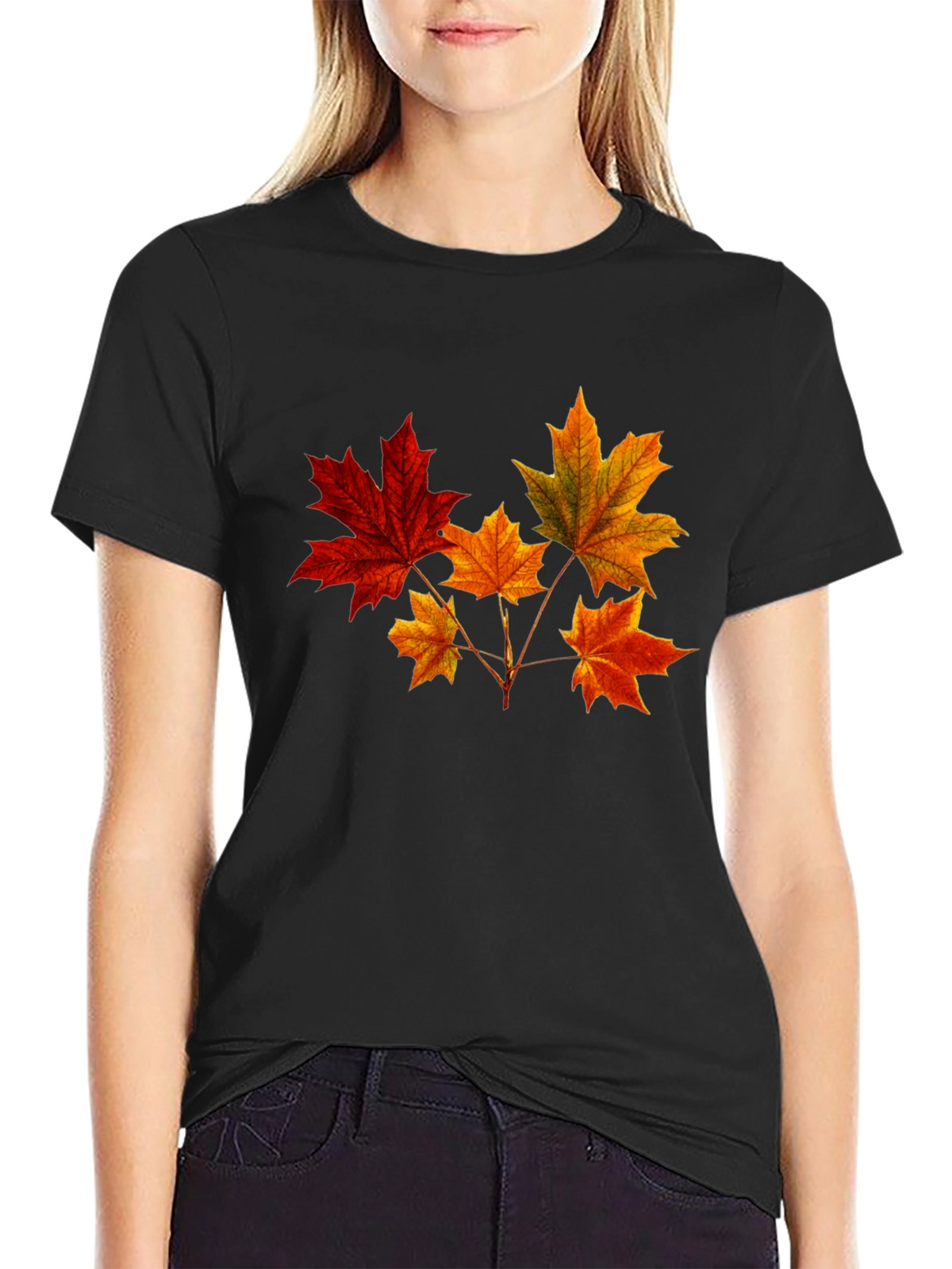 Autumn Leaves Graphic T-Shirt