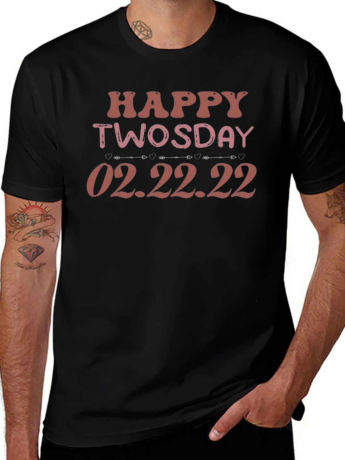 Happy Twosday 2.22.22 Graphic T-Shirt