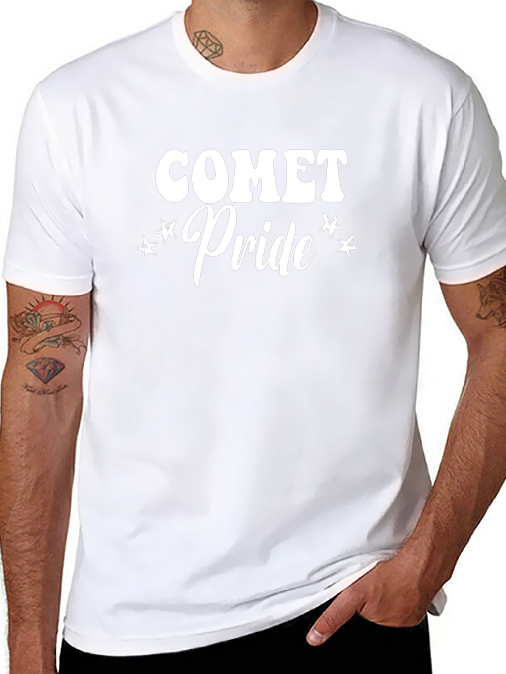 Comet Pride T-Shirt - Black