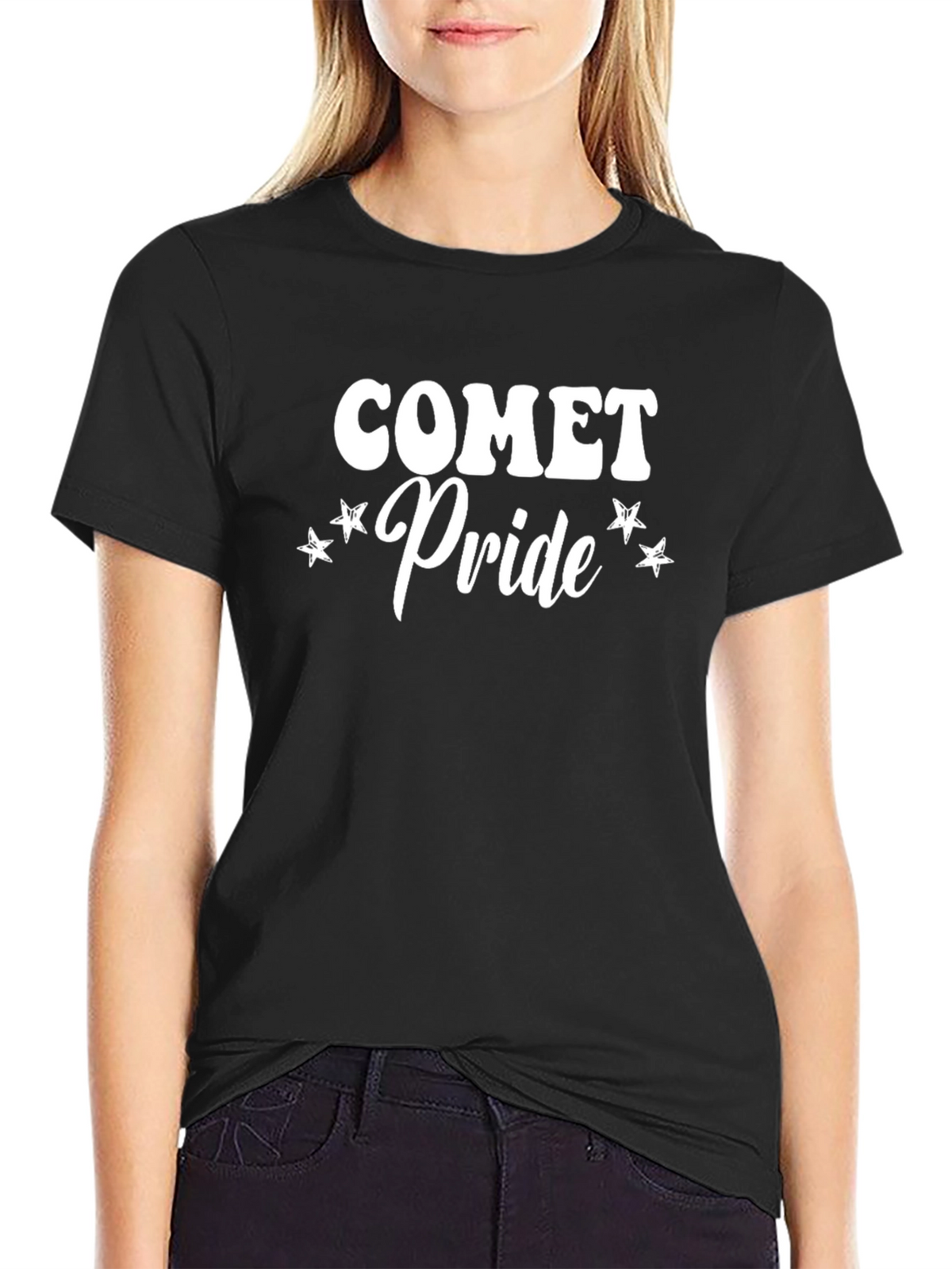 Comet Pride T-Shirt - Black