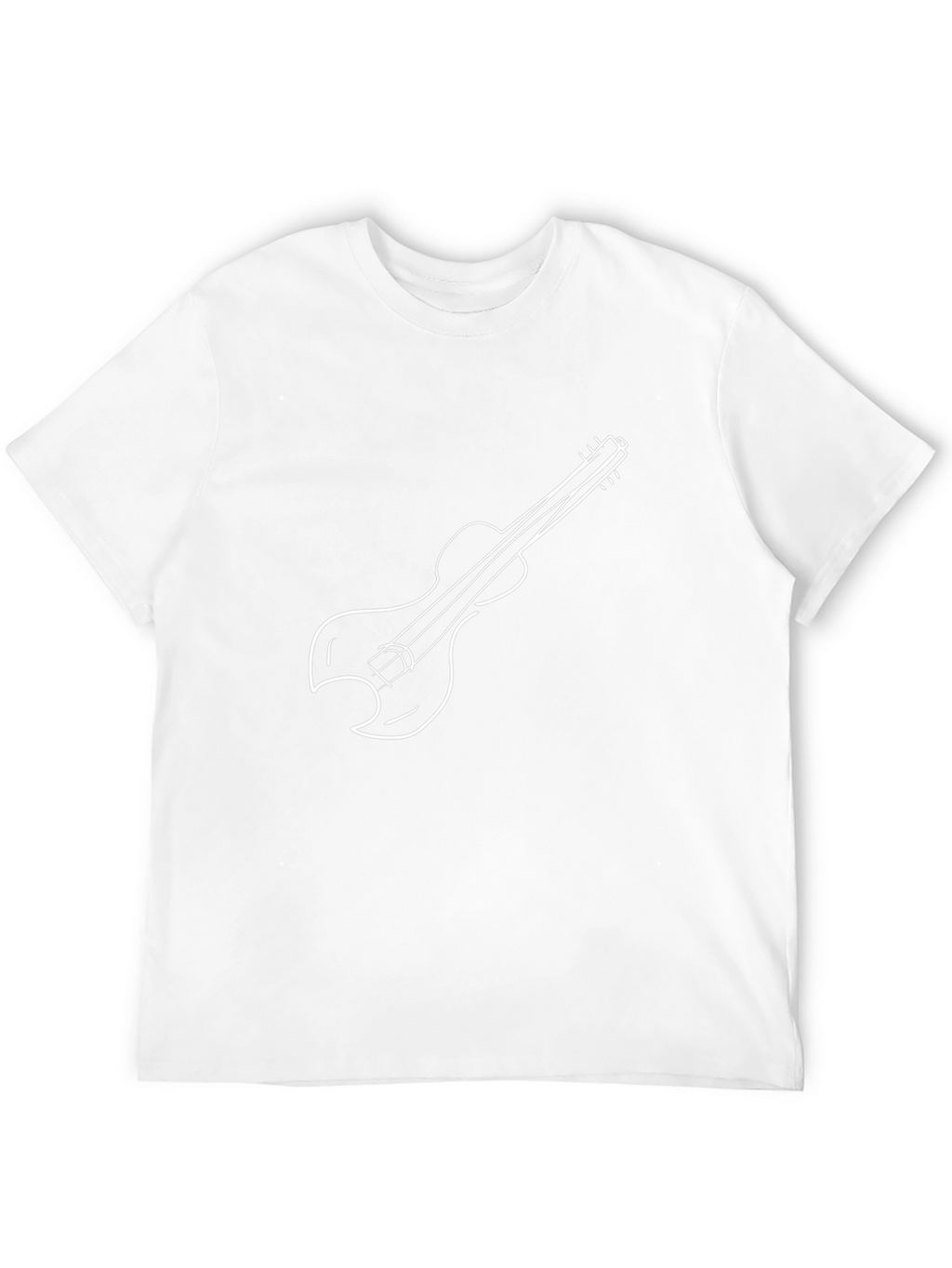 Guitar Graphic Black T-Shirt