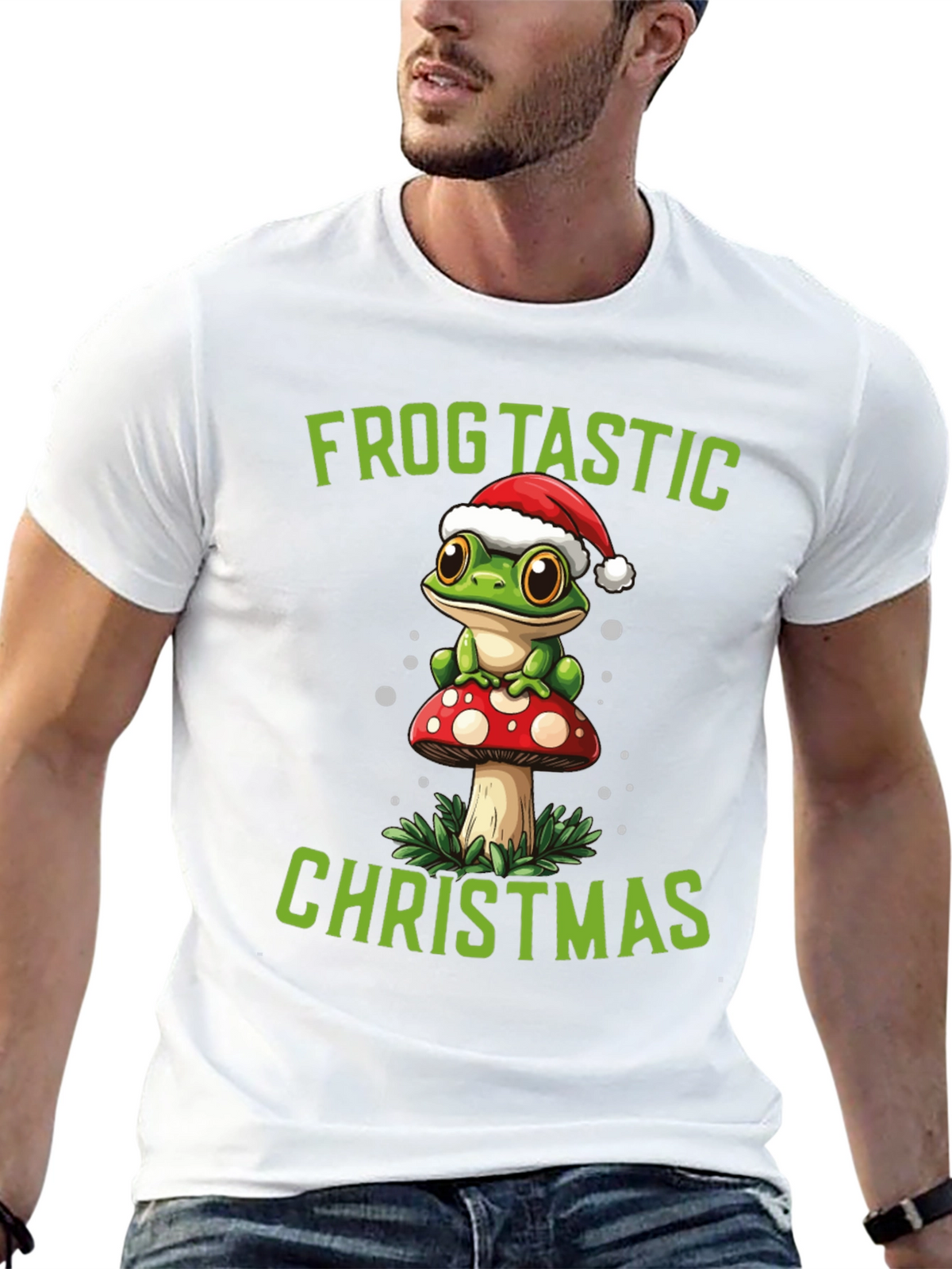 Frog-Tastic Christmas T-Shirt