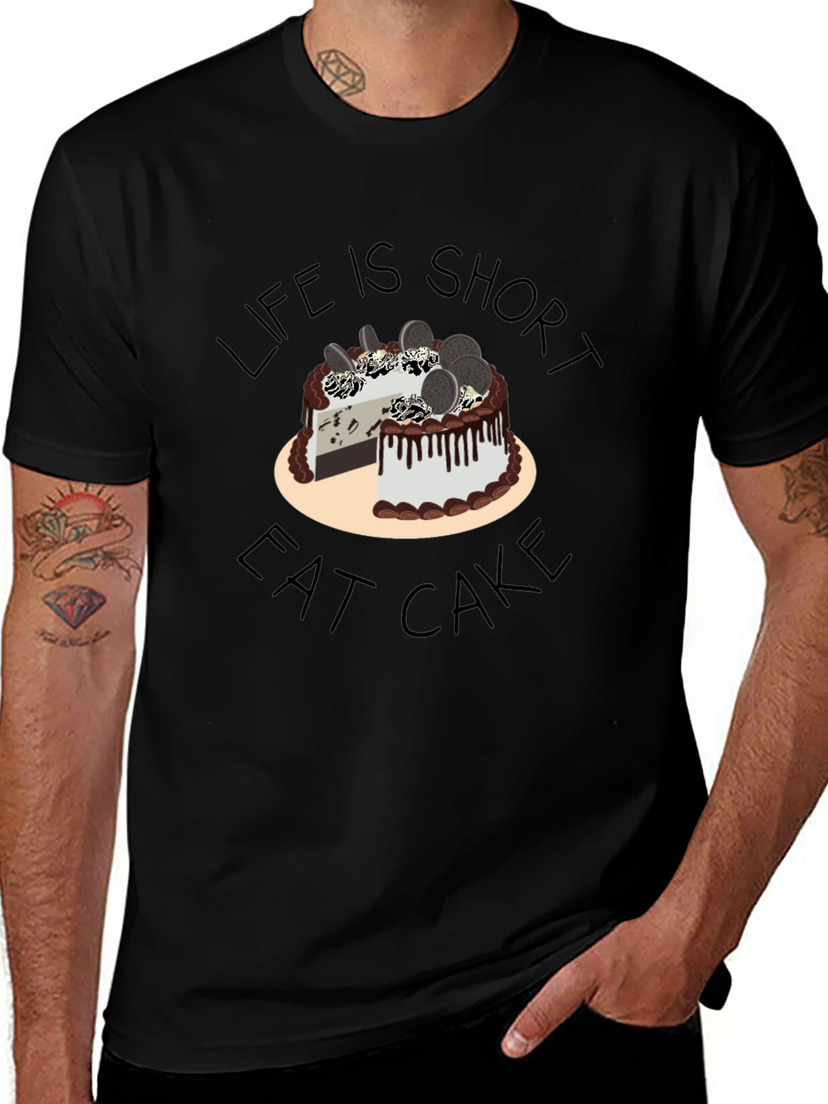 Life is Short Eat Cake T-Shirt