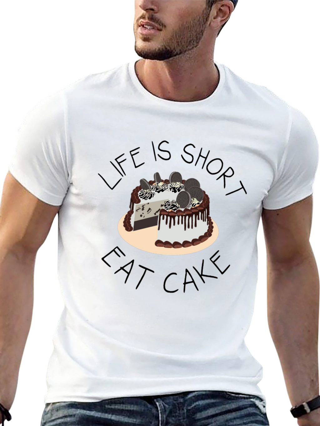 Life is Short Eat Cake T-Shirt