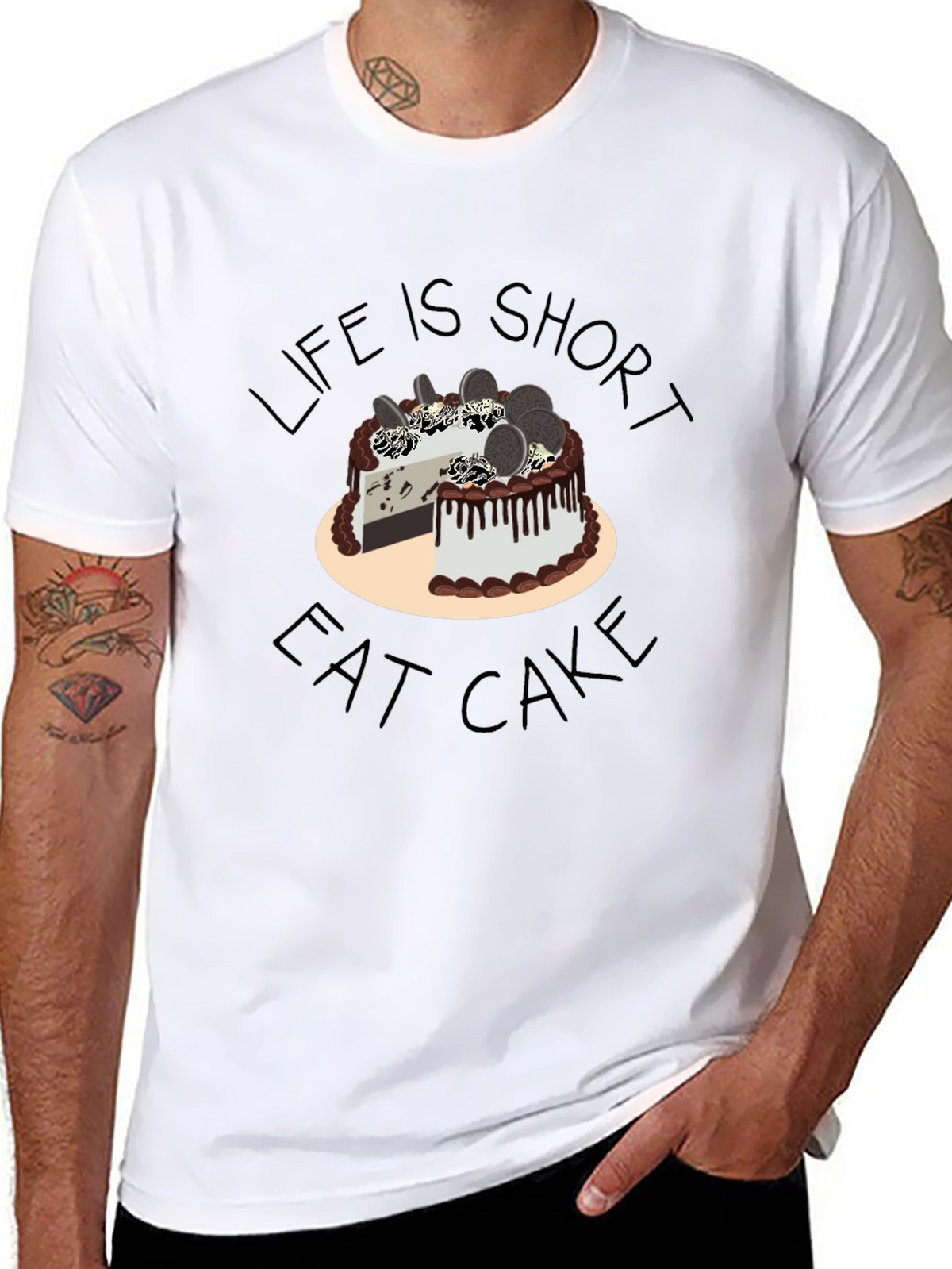 Life is Short Eat Cake T-Shirt