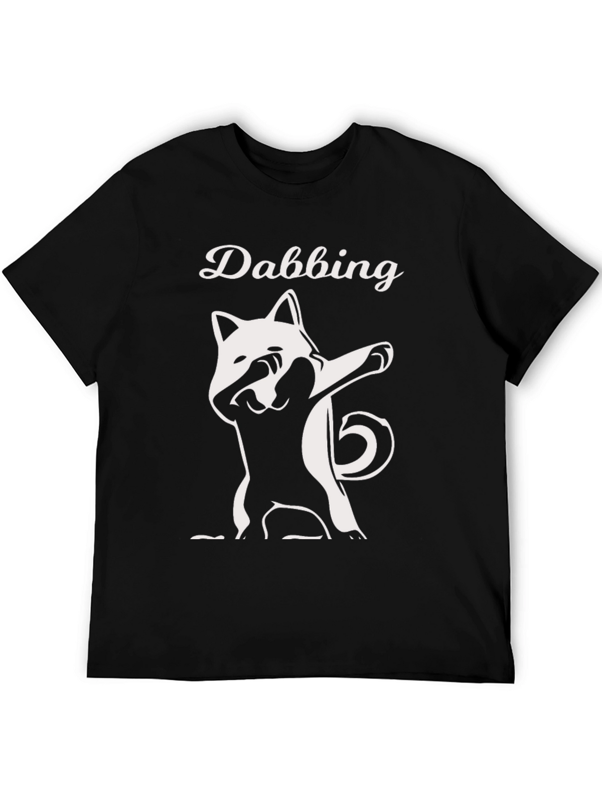 Dabbing Dog T-Shirt - Funny Novelty Tee