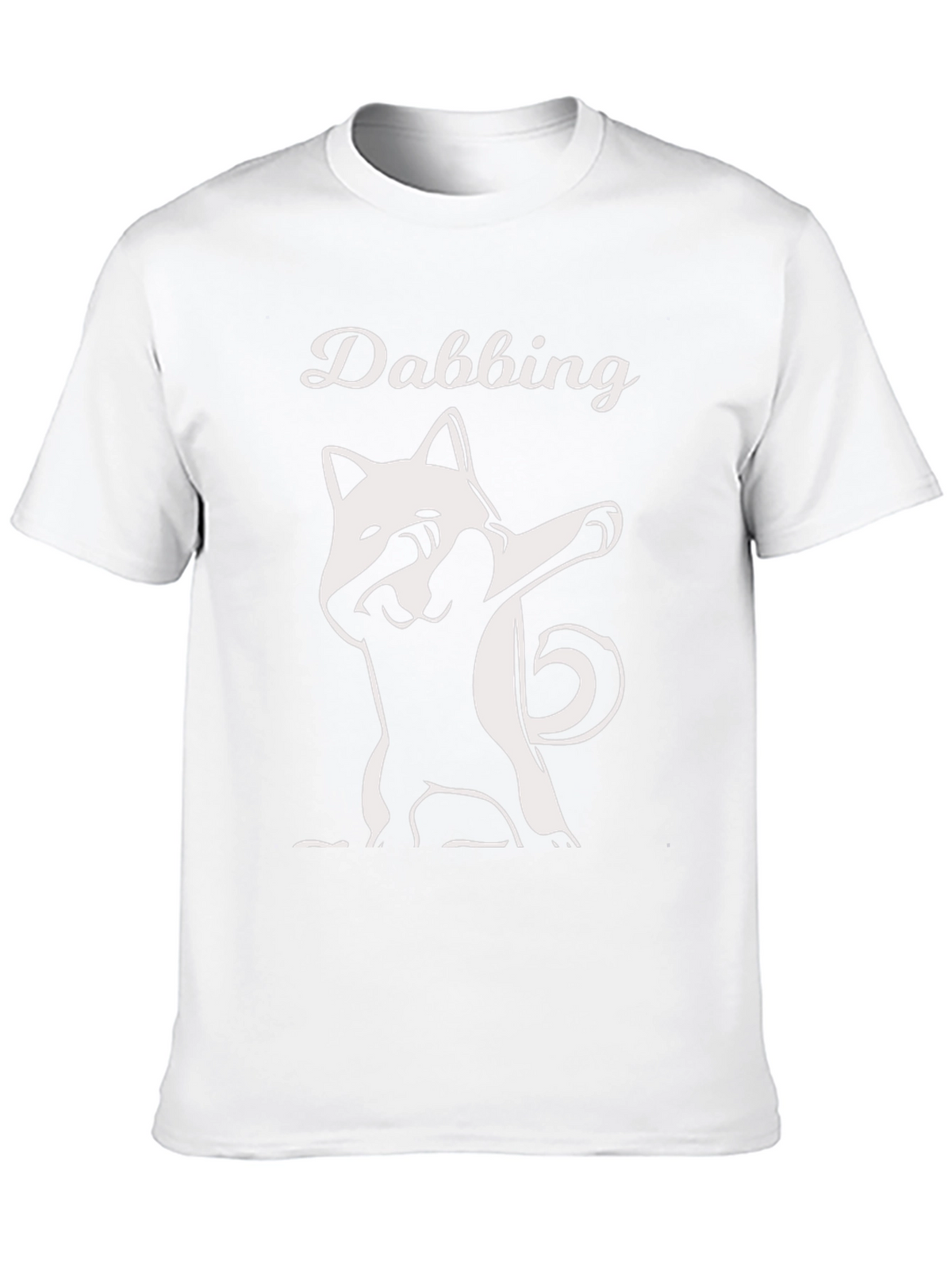 Dabbing Dog T-Shirt - Funny Novelty Tee
